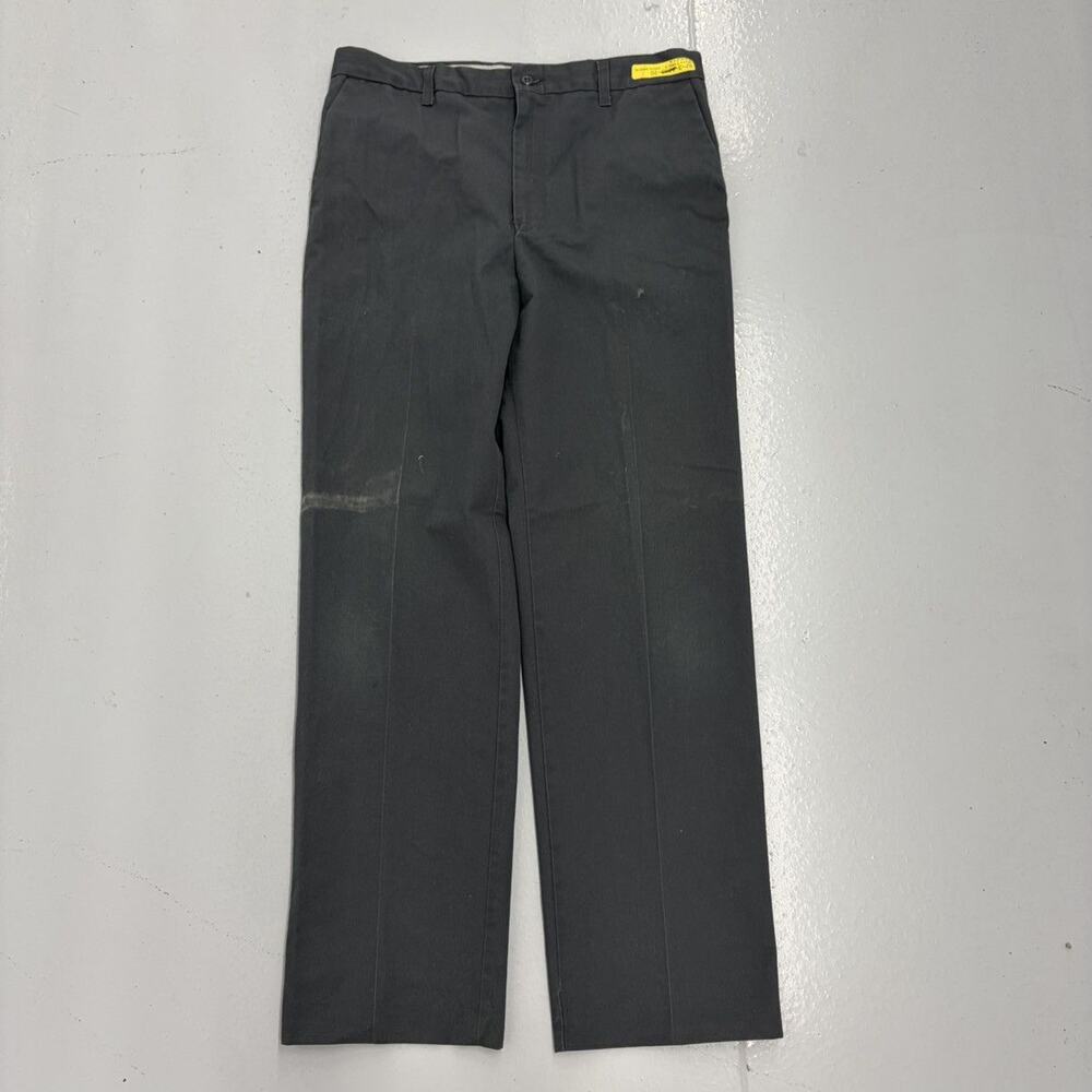 Vintage 70s Cintas Grey Canvas Workwear Chinos 34x32